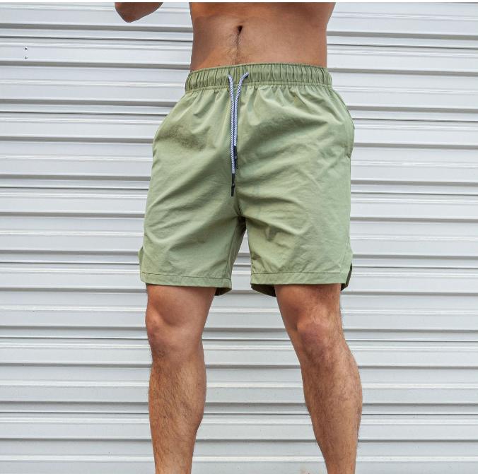 Men Shorts Light Weight Thin Short Pants Running Squat Fitness Shorts Men Gym Wear Quick-drying Drawstring Shorts
