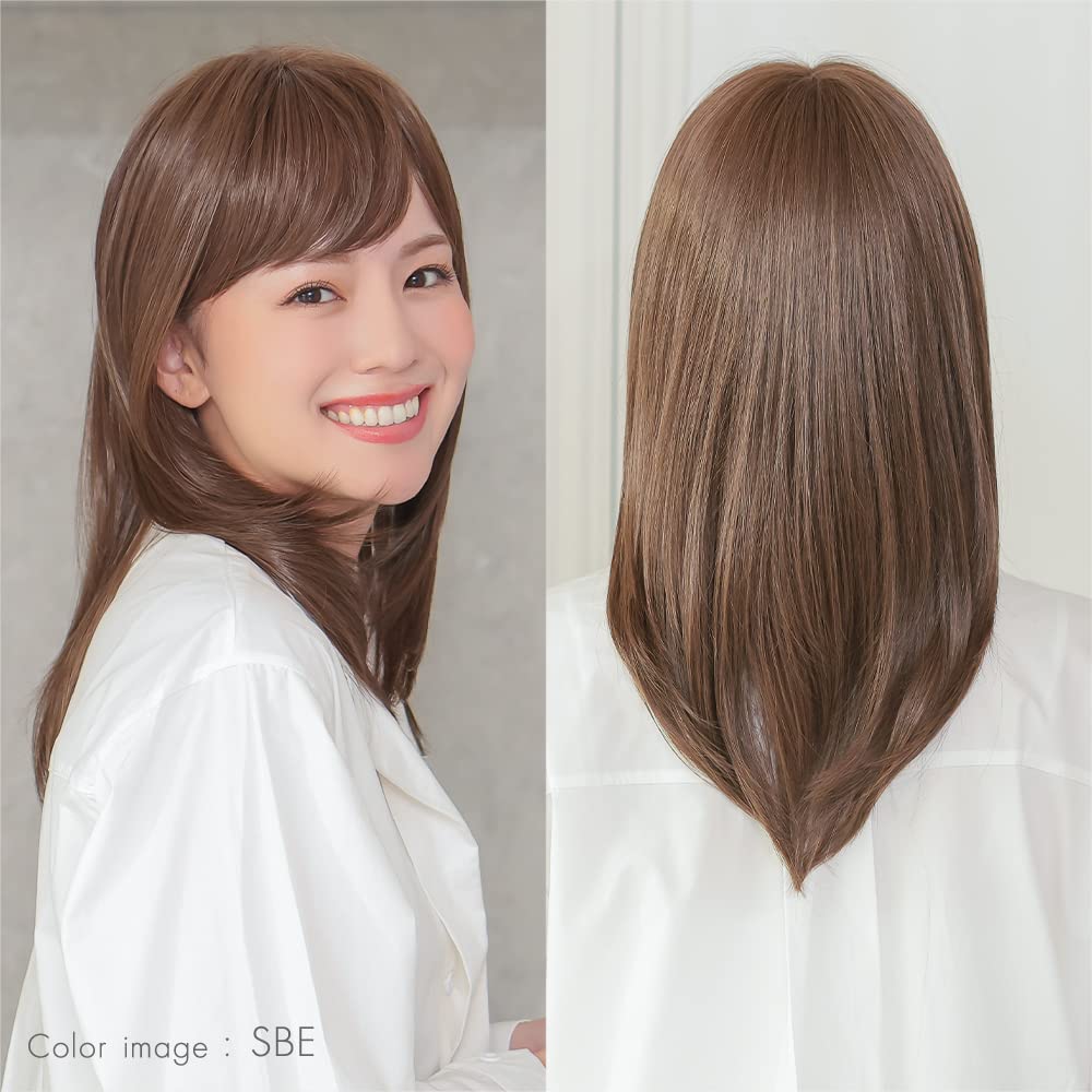 medical room full free Ginger Brown rm005GBR [AQUADOLL] Wig, use, cap, medium, wig, wig, women's wig, size, GBR.