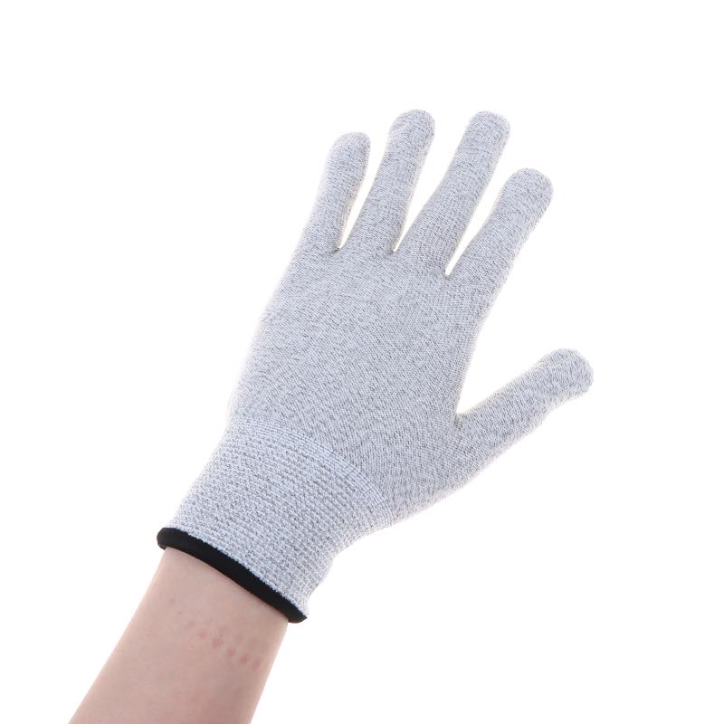EMS TENS Conductive Gloves for Electrical Stimulation Hand Electrotherapy Reusable Gloves