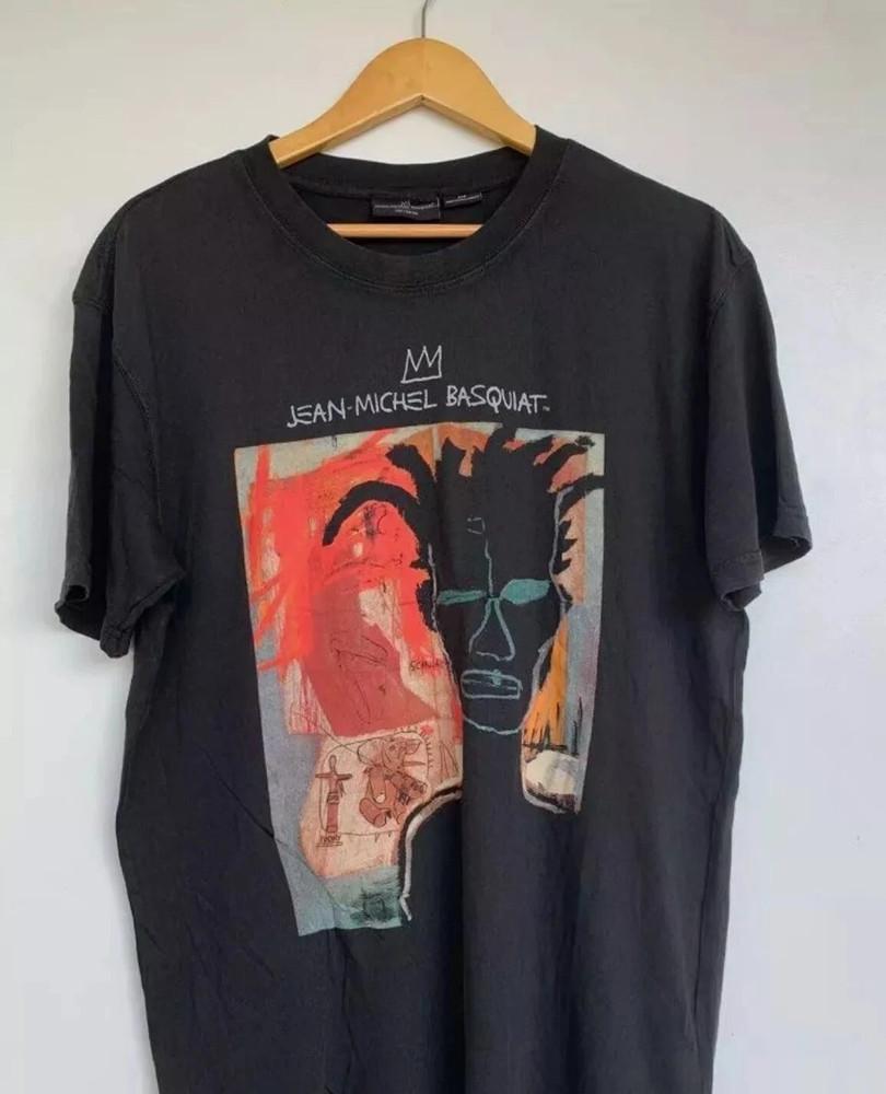 

Rare JeanMichel Basquiat Graphic Black Unisex shirt PNA_225 Unisex T-Shirt M