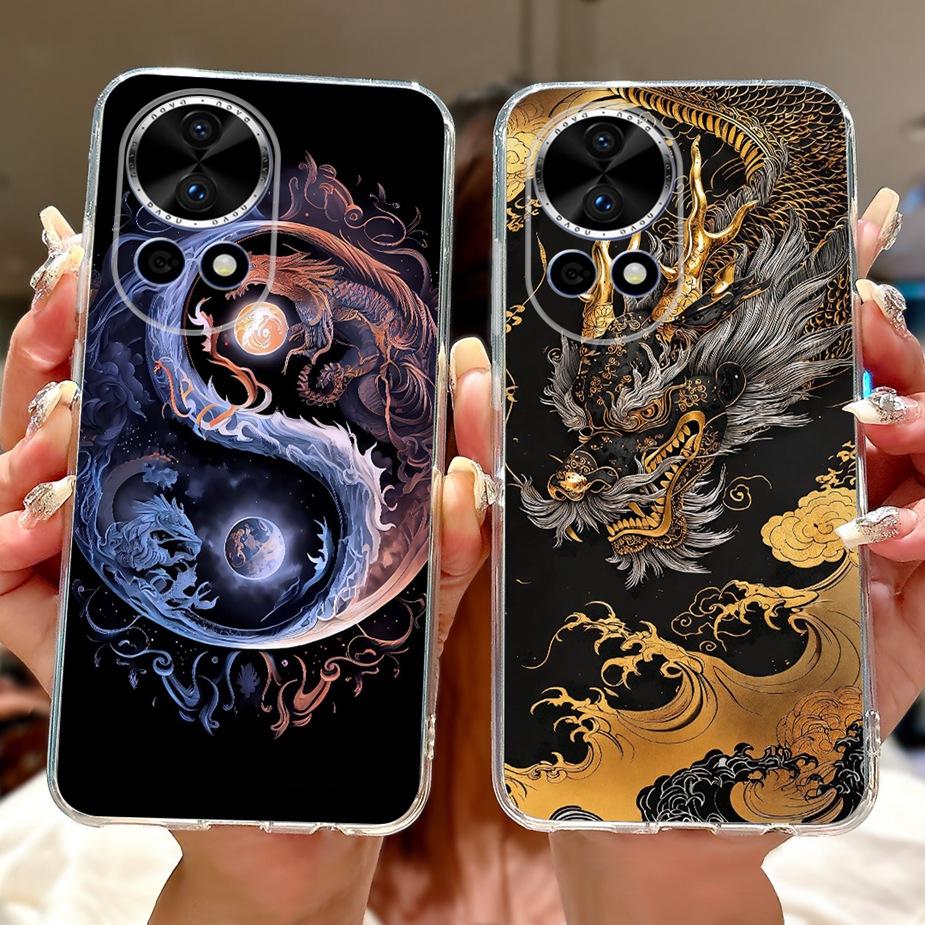 Für Huawei Nova 13 Hülle Nova12 BLK-AL00 Neue Luxus Bemalte Abdeckung Weiche Silikon Handyhülle Für Huawei Nova 12 Pro Nova13 Pro Taschen