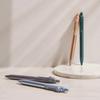 Japanese uni-ball ZENTO Gel Ink Pen Limited Flow Model Metal Push Ultra-Smooth Writing 0.38/0.5mm Signing for Students Business