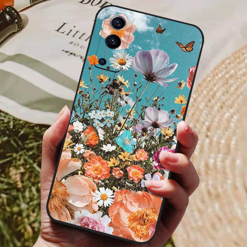 For Coque Vivo Y72 5G Case Silicon Back Cover Phone Case For Vivo Y72 5G Cases Soft Bumper Funda for Vivo Y 72 5G 6.58" Shells