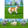 Realistic Resin Sheep Figurine Ideal For Fairy Garden Or Farm Scene Decoration