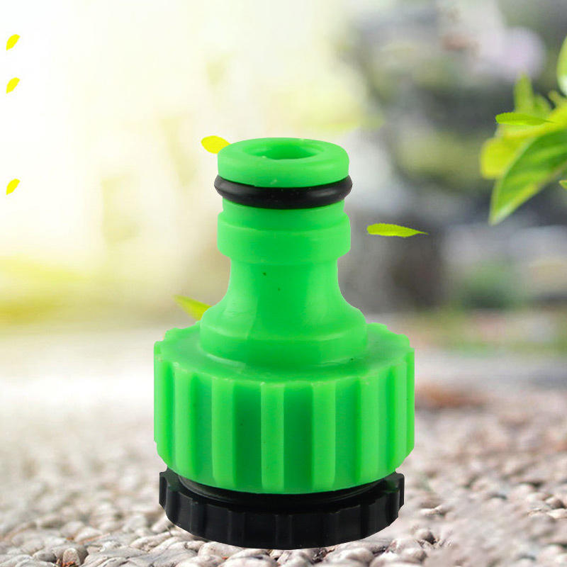 סט מחברים מהירים לצינור מים מפלסטיק עם מתאם פטמה עם הברגה פנימית למכונת כביסה, ברז, אביזרי צנרת גינה, חיבור הברגה זכר