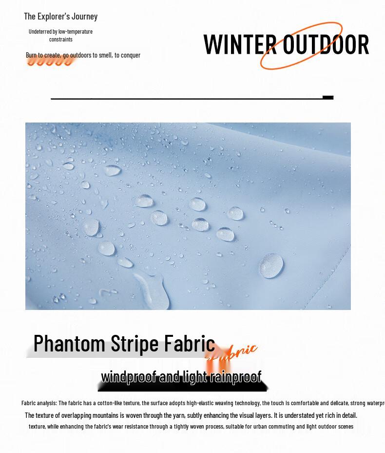 EASTERN CAMEL Men's Winter Outdoor Padded Workwear Jacket