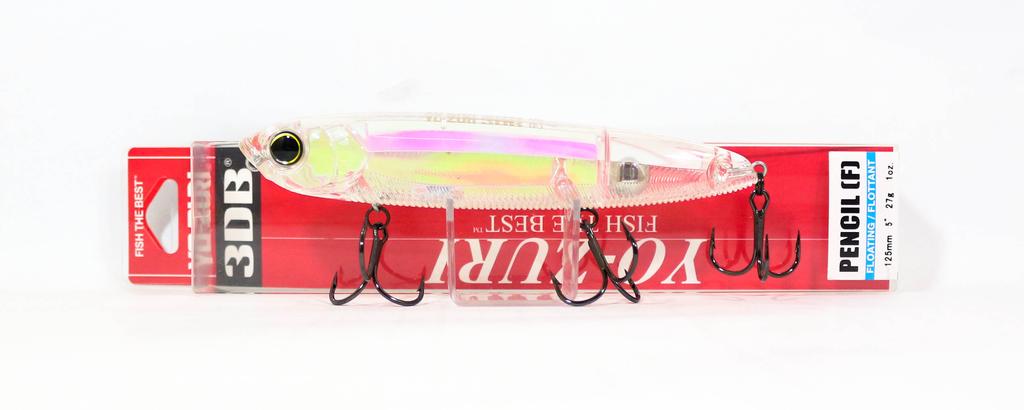 Leurre Flottant Yo Zuri Duel 3DB Pencil 125 Mm - 27g, Avec Grelot, Couleur R1347-PGBL, Pour Bass