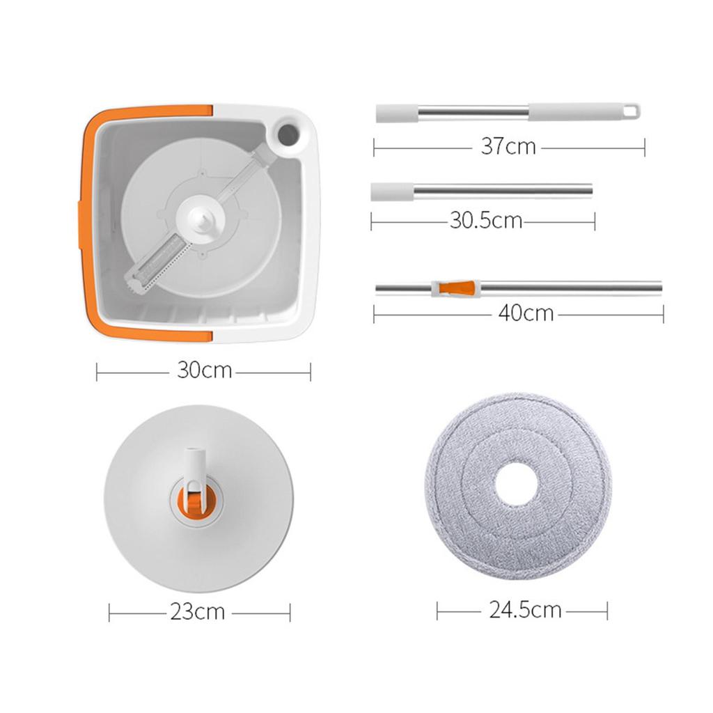 Efficient Floor Mop Bucket Set for Sparkling Clean Hard Floors