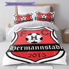 FC Hermannstadt Bedding Quilt Set Quilt Cover Pillowcase Home Decoration Birthday Gift (1 * duvet cover + 2 * pillowcase, without core)