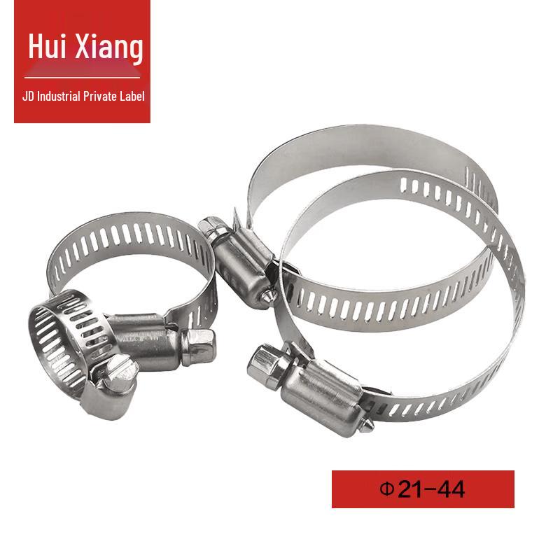 Huixiang 304 Stainless Steel American Style Hose Clamp