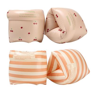 Kids Swimming Arm Float Rings Swimming Equipment Training Aid Floater Swim Arm Bands Tube Armlets for Children Girls Kids Adult