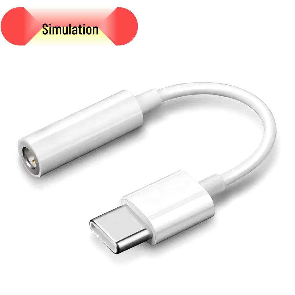 Compatible Type-C Audio Adapter for Apple iPhone 16