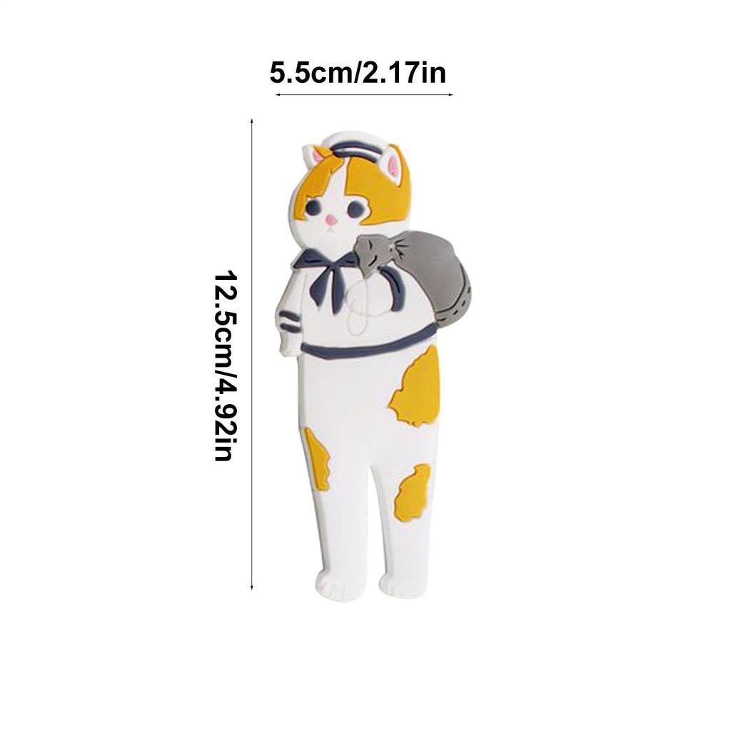 Cute Magnets For Refrigerator Whiteboard Magnets Hook Cat Funny Aesthetic Magnetic Decorative Hook For Women Home Kitchen Fridge