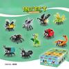 Esperto Creativo Mini Insetti Modello Animale Blocco Costruttivo Mattoncini Farfalla Modello Educativo Kit 10 in 1 Giocattolo Regalo di Compleanno per Bambini