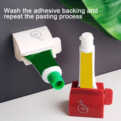 Rolling Toothpaste Squeezer Portable Universal Toothpaste Seat Holder Stand Toothpaste Tube Roller Squeezer Tool