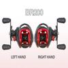 New Upgraded Bait Fishing Reel BR Series 7.2:1 Gear Ratio 18+1BB Bearing 18LB Max Drag Shallow Spool Bait Fishing Reel for Freshwater and Saltwater