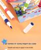 48-Color Washable Acrylic Marker Set with Soft Tips - Non-Bleeding, Stackable for Elementary Art Use