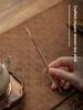 Hand Hammered Purple Copper Tea Spoon Chinese Style Retro Tea Serving Utensils Gongfu Tea Accessories Tea Whisk Tea Scoop