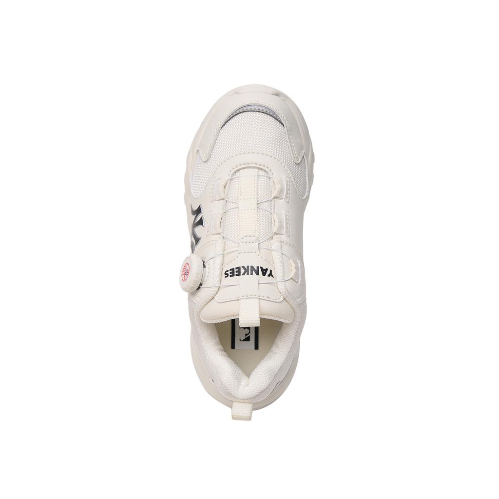 MLB Big Ball Chunky 24SS Knob Non-Slip Wear-Resistant Low-Top Casual Shoes Kids sneakers White 7ASHCB34N-50IVS