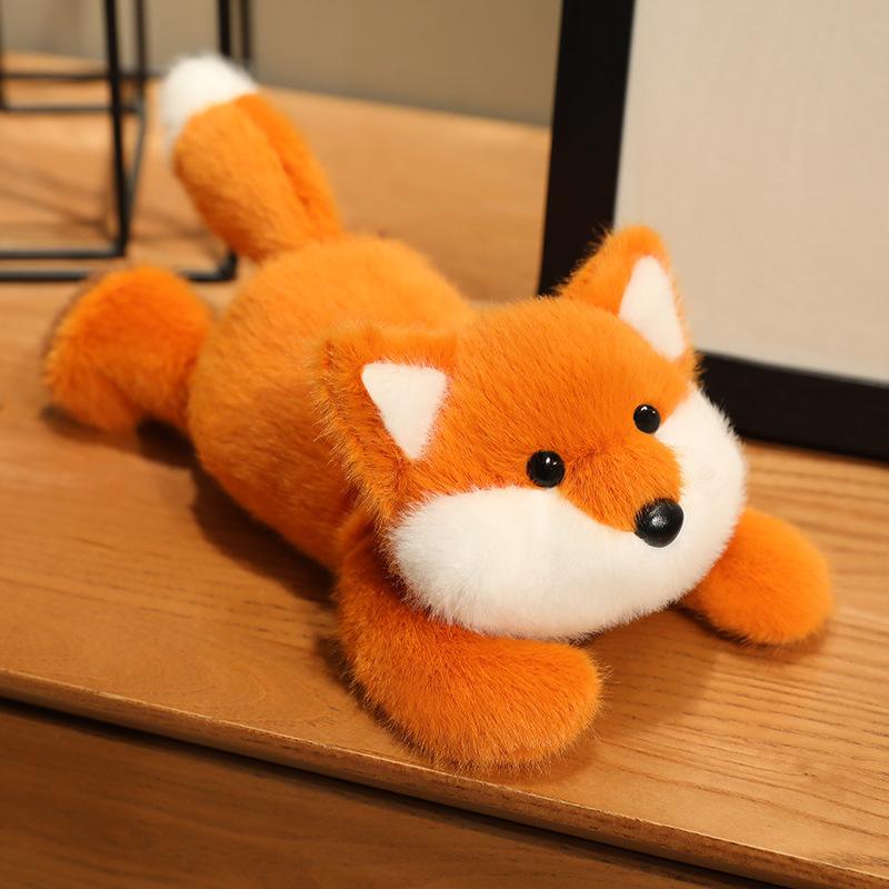 Păpușă Drăguță Animal Pui Vulpe Păpușă Jucărie de Pluș Urs Păpușă Rață Păpușă de Mângâiere pentru Copii