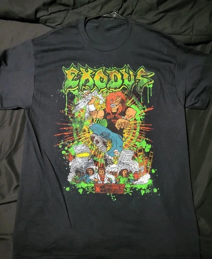 New Rare Exodus Exodus Tour Gift For Fans Unisex S5XL Shirt SN107 Unisex T-Shirt XL