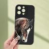 Creative Animal Pony Pattern Phone Case Suitable for iPhone 17 16 15 14 13 12 11ProMaxPlus Anti Drop and Shockproof Back Cover