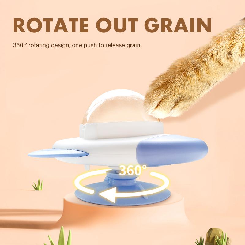 Interactive Dog And Cat Toy Pet Automatic Food Treat Dispenser Cartoon Duck Design Slow Food Pet Snack Feeder for Dog Training