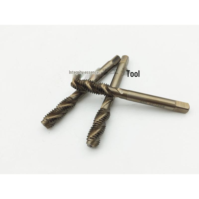 M35 Cobalt Stainless Steel Spiral Coffee Tap, Titanium Plated, Sizes M2-M12