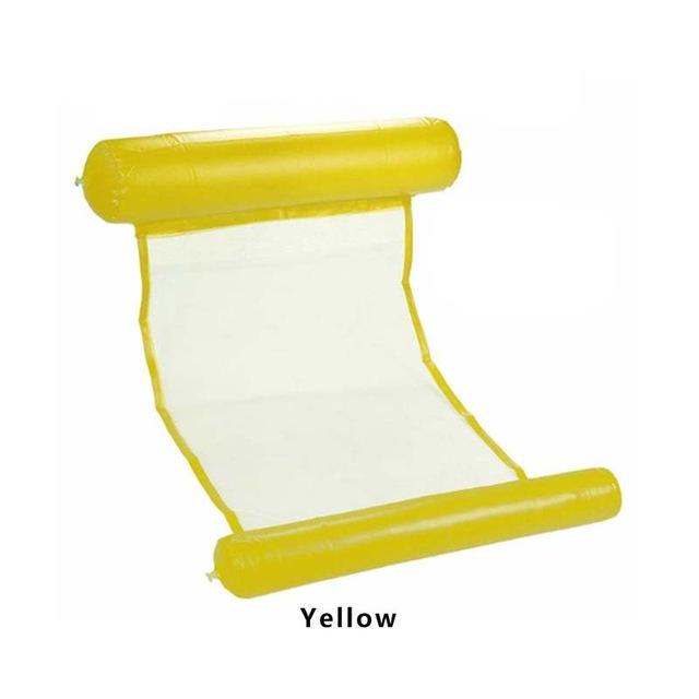 Hamac de apă Gonflabil Hamac de apă plutitor Piscina Lounge Pat Scaun de înot Vară