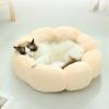 Blumenform Hundenest Klein Mittel Hundenest Kissen Welpe Katze Matte Weich Warm Haustier Hunde Katzen Schlafnest Kissen Universelle Haustierbedarf