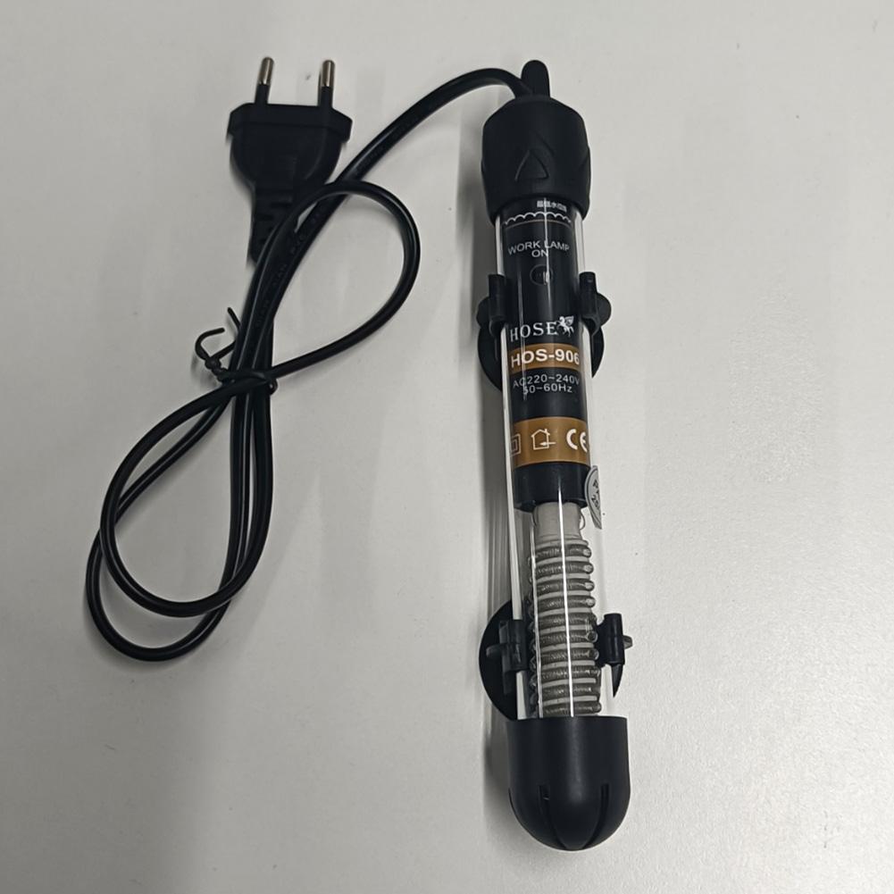 Bâton Chauffant pour Aquarium 25W/50W/100W/200W/300W Bâton Chauffant Submersible pour Aquarium Température Réglable Prise UE 220V-240V