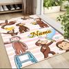 Custom Name "Power Elements" Carpet Rug Customizable Soft Washable Anti-Slip Home Living Room Sofa Mats Personalized Rug. 0909418