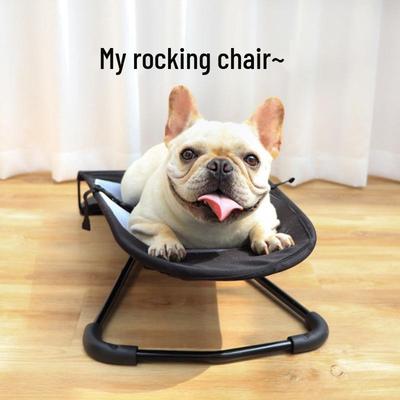 Faltbarer Schaukelstuhl Haustierbett für Hunde & Katzen - Verstellbar, Trendiger TikTok Artikel