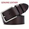 Genuine Leather for Men High Quality Men Belts Alloy Pin Buckle Adult Luxury Brand Jeans Business Casual Waist Male Strap Brand