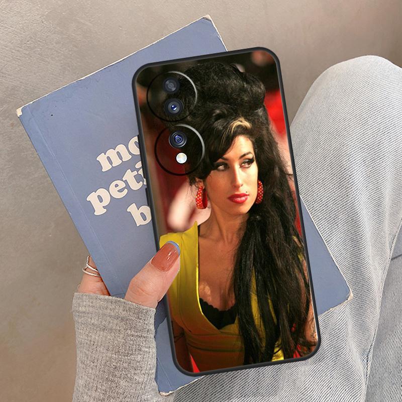 

Amy Winehouse Case For Huawei Honor X8 X9a 50 70 Magic5 P40 P30 P20 Lite P50 Pro Nova 5T P Smart Z Cover Huawei P40 Pro