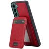 LC.IMEEKE L3 For Samsung Galaxy S22+ 5G Magnetic Case Detachable Card Holder Leather TPU Mobile Cover