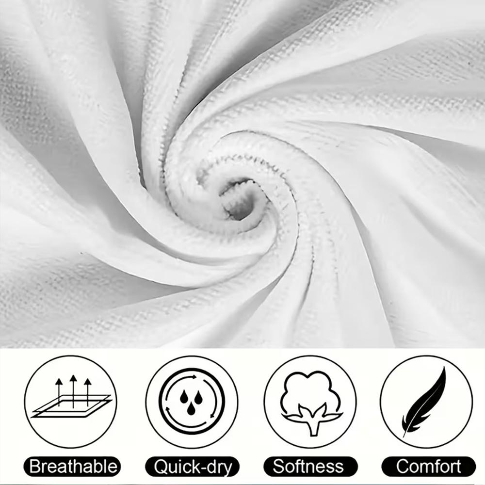 Carrot and Flower Pattern Design Beach towel quick-drying for travel outdoor sports jogging beach and swimming
