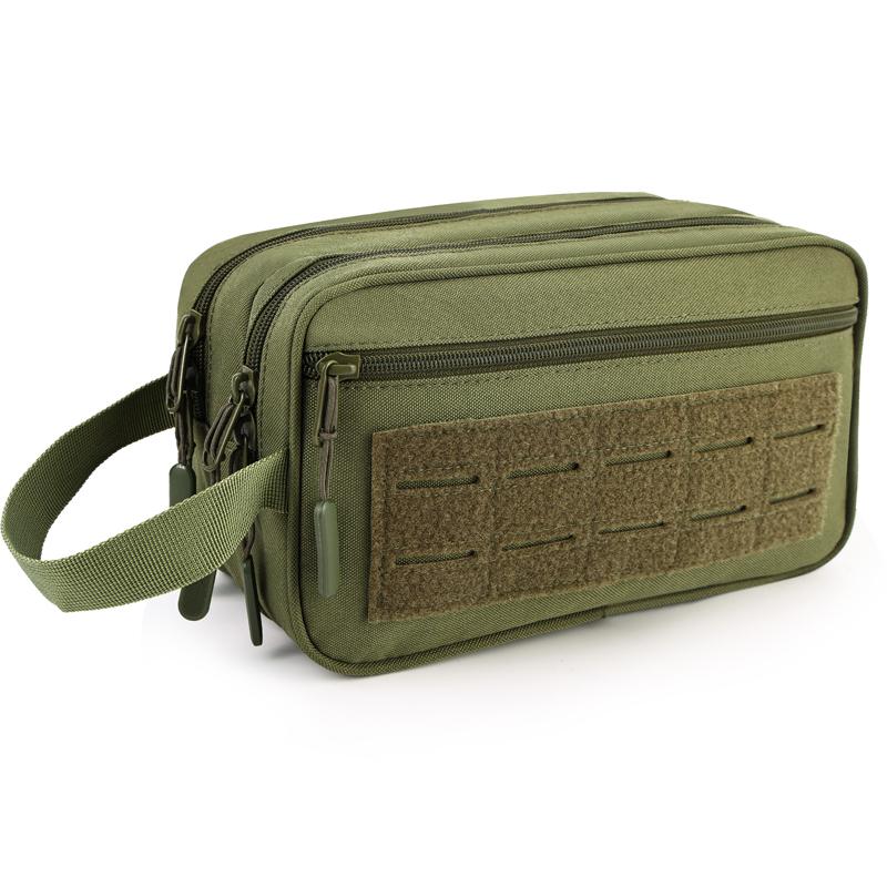 Tactical Toiletry Bag Hygiene Outdoor Waterproof Travel Shower Tool Molle Pouch Mens Shaving Kit Makeup Cosmetic Bag