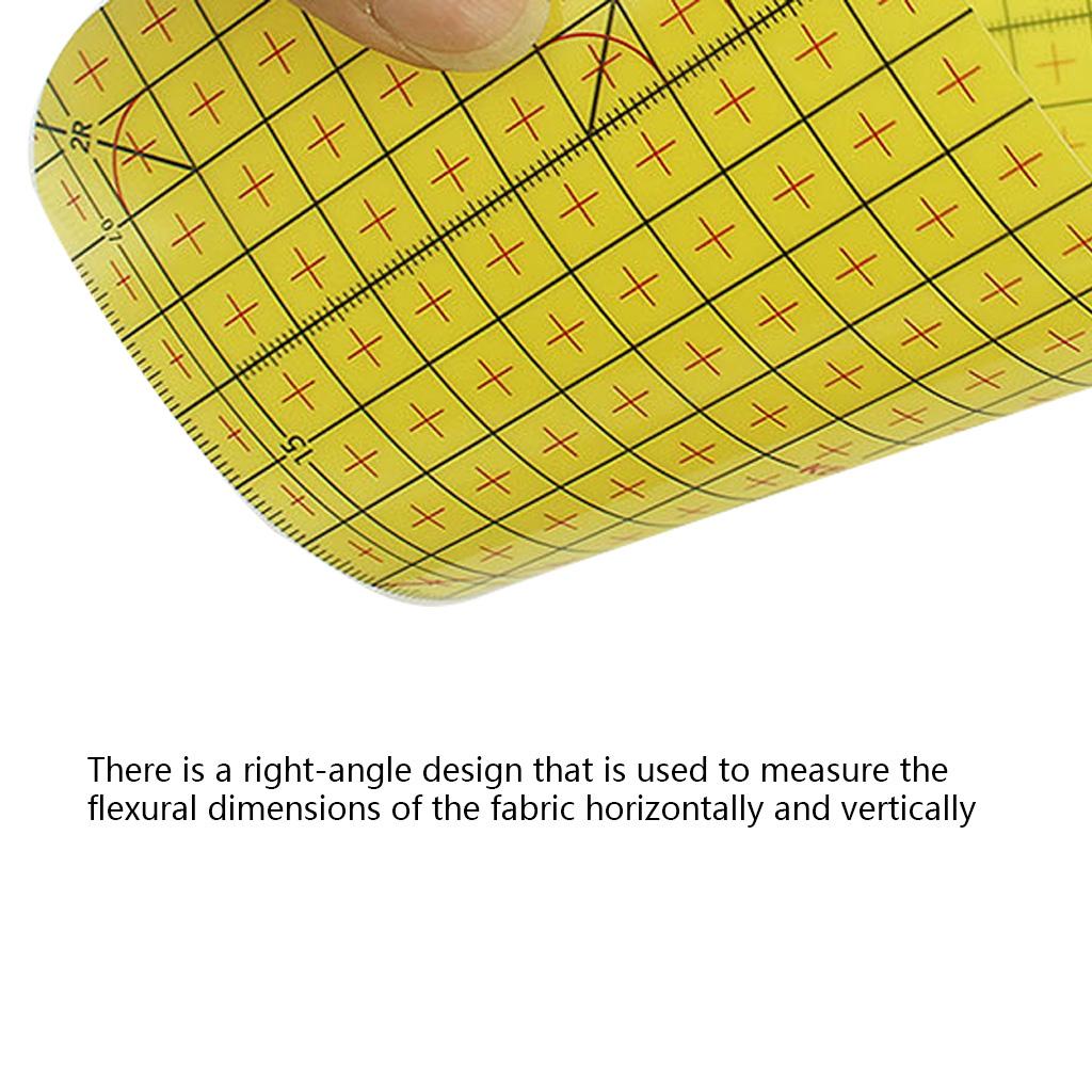 Hot Iron Ruler Ironing Measuring Ruler Hot Ironing Ruler Hot Hemming Ruler Sewing Tool for Sewing Clothing Making