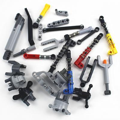 Technical Parts MOC Hard Spring Shock Absorber Compatible with  Assembles Particles Building Block Bricks Toys 92693 76537
