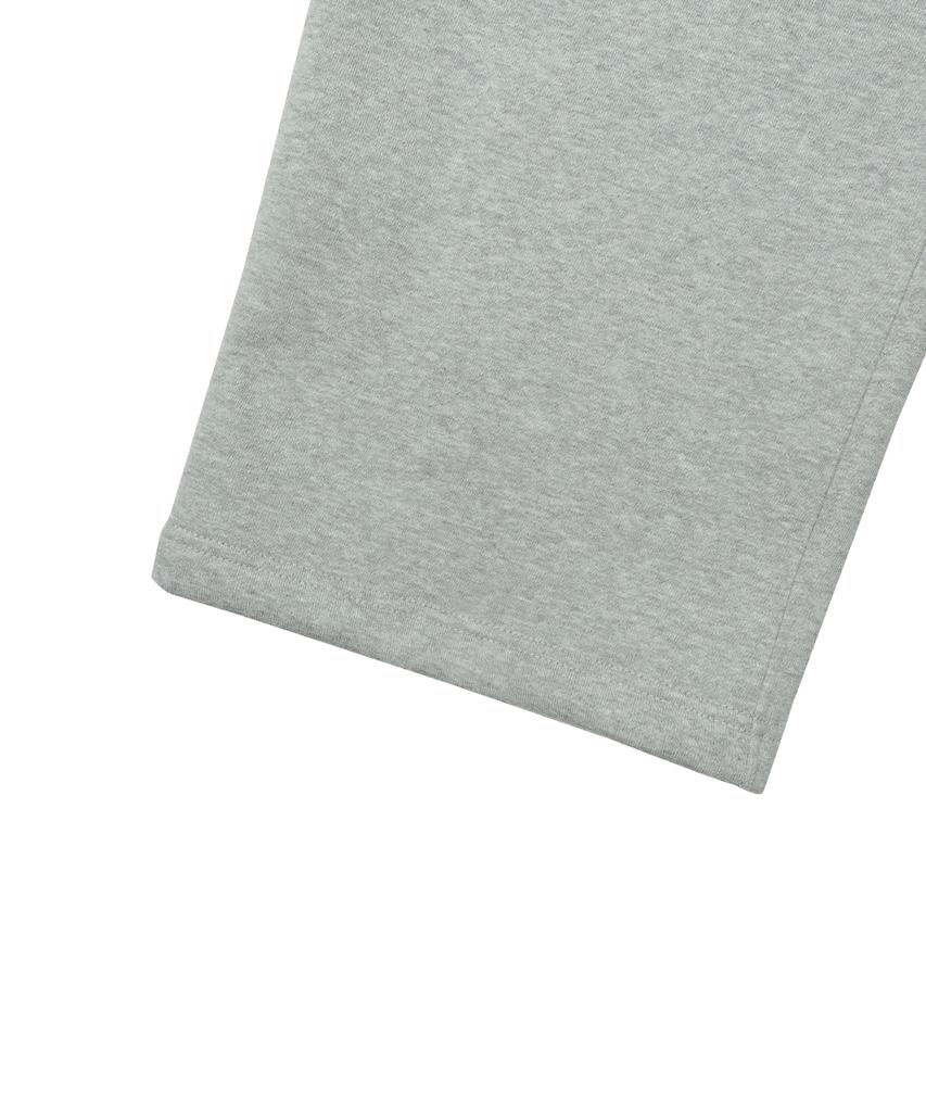GAINSBORO One-Pleat Wide Sweatpants_Melange Grey