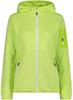 Куртка CMP Woman Fleece Jacket Fix Hood (3H19826) Jacket Knitted Melange Hoody (3h19826-08et) Apple-bianco