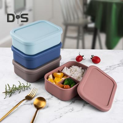 Bento Box Easy To Carry Not Easily Deformed Food Grade Single Layer Multifunctional Lunch Container for Camping