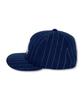 Damiswi Pinstripe D Symbol Wool Cap_Navy