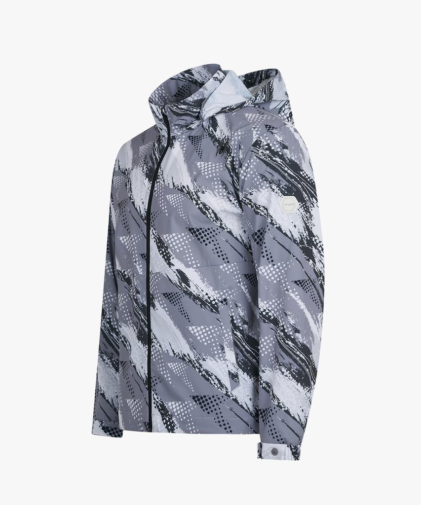Spyder Men'S Pro Web Cool Cooling Windbreaker Jacket Spkpcnjk305Mgry