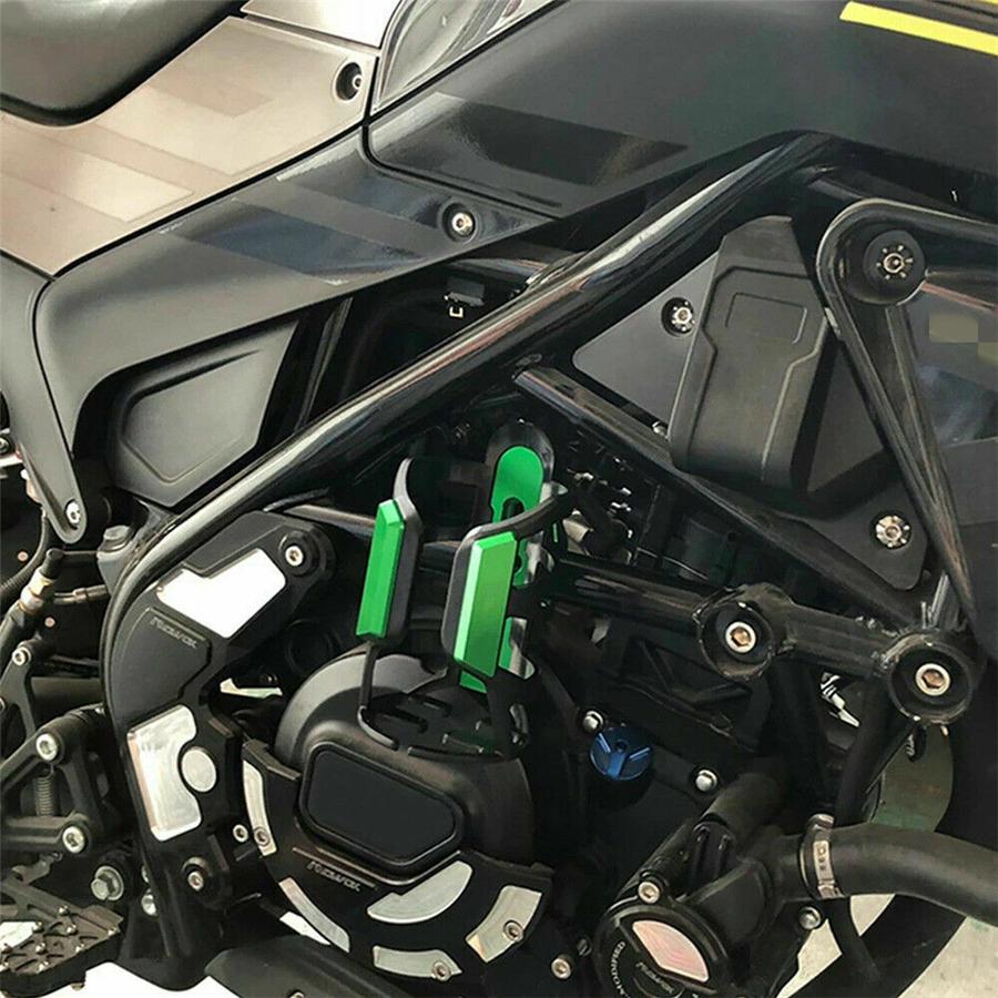 For BMW R1250GS Crash Bar Mount CNC Cup Holder Water Bottle Cage Bracket Black