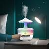 Cloud Rain Droplets Ultrasonic Humidifier With Bluetooth Speaker For Bedroom Relaxation