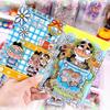 Shake Music Book Acrylic Loose-leaf Book A7 Notepad Hand Account Cartoon Cute DIY Creative Shake Book