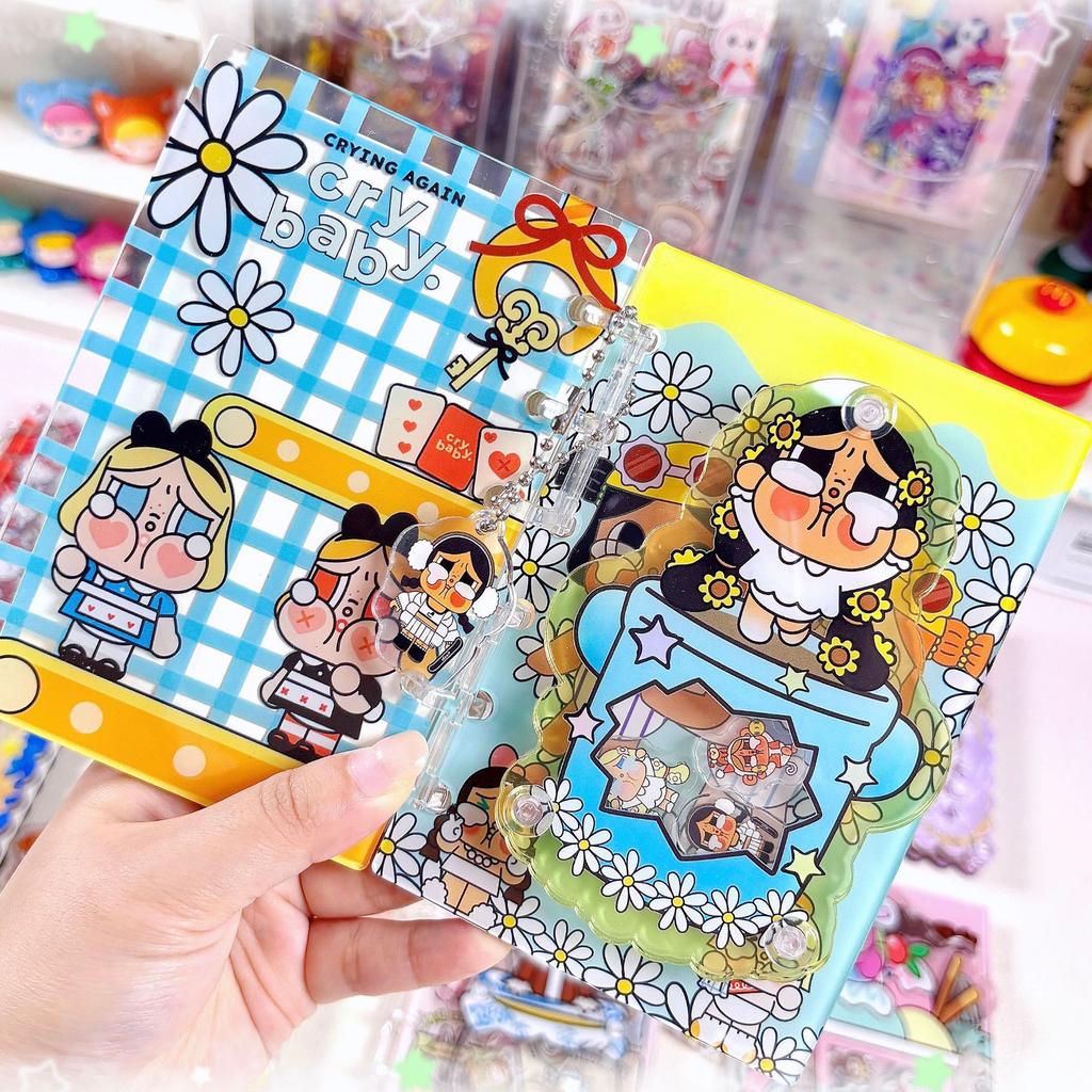 Shake Music Book Acrylic Loose-leaf Book A7 Notepad Hand Account Cartoon Cute DIY Creative Shake Book