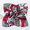 1Pc Square Elegant Bandana Fashionable Hijab Flight Attendants Women's Scarfs Polyester 50x50CM